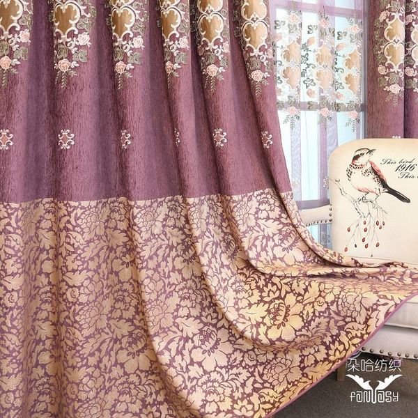 in 2021 high-end rich purple gold silk printing jacquard embroidery curtains for living room bedroom dining curtain & drapes
in 2021 high-end rich purple gold silk printing jacquard embroidery curtains for living room bedroom dining curtain & drapes