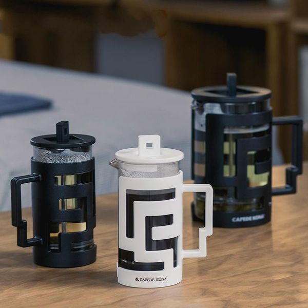 coffee pots maze french press pot household cafe glass moka tea milk foam maker filter pressure 300 800ml cafeteira teapot
coffee pots maze french press pot household cafe glass moka tea milk foam maker filter pressure 300 800ml cafeteira teapot