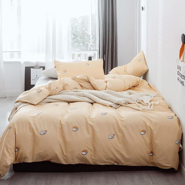 bedding sets 100% cotton printied fashion 4 pieces japanese sushi rice balls home textiles duvet cover+bed sheet+pillowcases
bedding sets 100% cotton printied fashion 4 pieces japanese sushi rice balls home textiles duvet cover+bed sheet+pillowcases