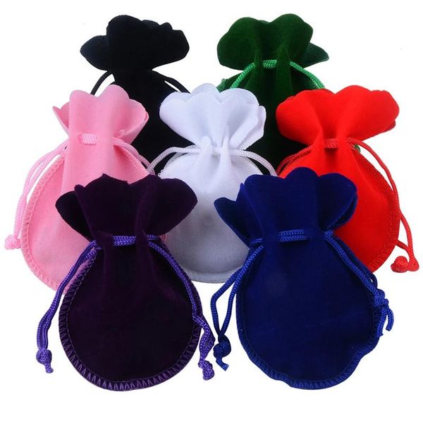 gift wrap 10pcs 7x9cm velvet bag white red black pink green drawstring pouch calabash shape jewelry packing bags for wedding
gift wrap 10pcs 7x9cm velvet bag white red black pink green drawstring pouch calabash shape jewelry packing bags for wedding