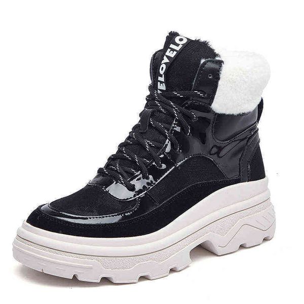cotton shoes women 2021 winter fashion warm psh martin boots thick soles versatile cotton short tube snow, Black
cotton shoes women 2021 winter fashion warm psh martin boots thick soles versatile cotton short tube snow, Black