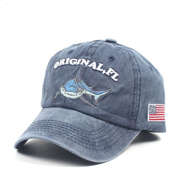 wash shark baseball cap women's embroidered letter cap, Blue;gray
wash shark baseball cap women's embroidered letter cap, Blue;gray