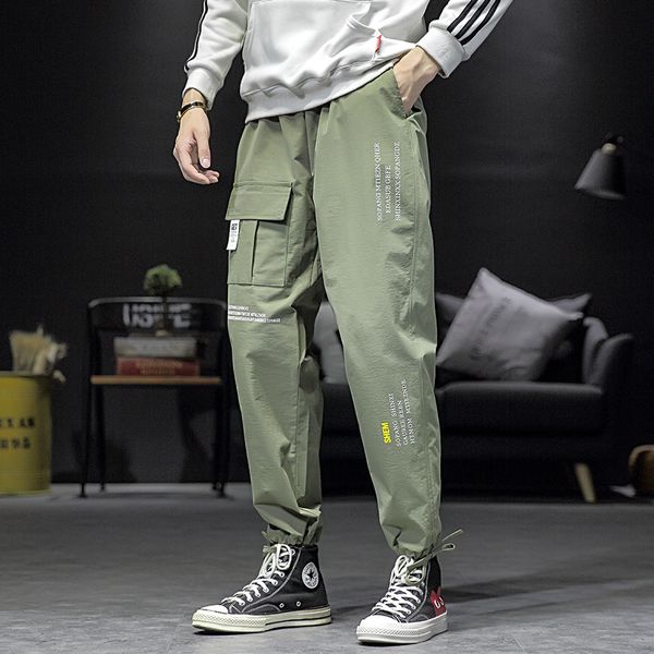2021 new fashion men pants men street style jogger pants men casual slim fit sweatpants abz605, Black
2021 new fashion men pants men street style jogger pants men casual slim fit sweatpants abz605, Black