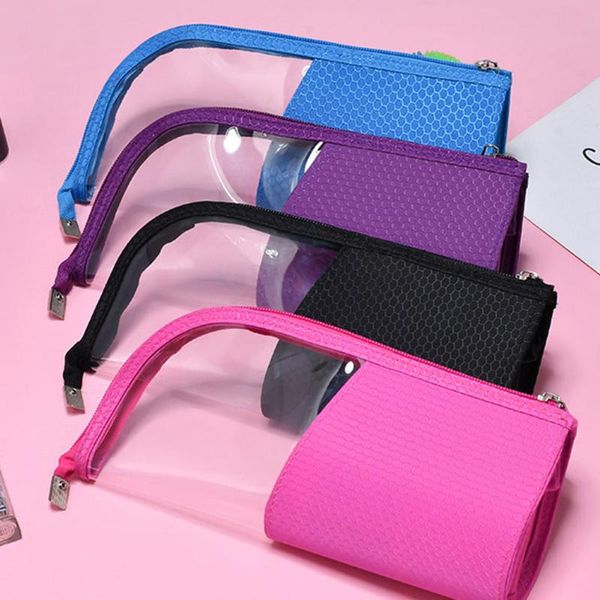 cosmetic bags & cases makeup bag pouch stand-up brush holder travel organizer transparent portable waterproof jl
cosmetic bags & cases makeup bag pouch stand-up brush holder travel organizer transparent portable waterproof jl