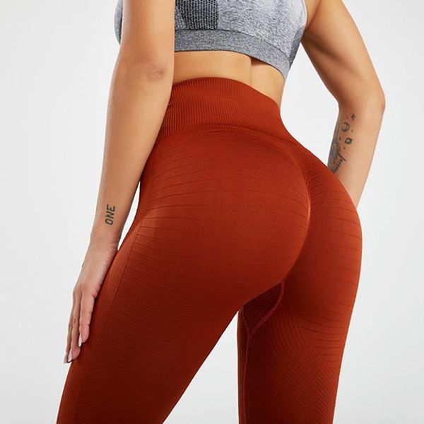 women's leggings solid legging push up sport women fitness seamless high waist peach hip striped sports tights pant, Black
women's leggings solid legging push up sport women fitness seamless high waist peach hip striped sports tights pant, Black