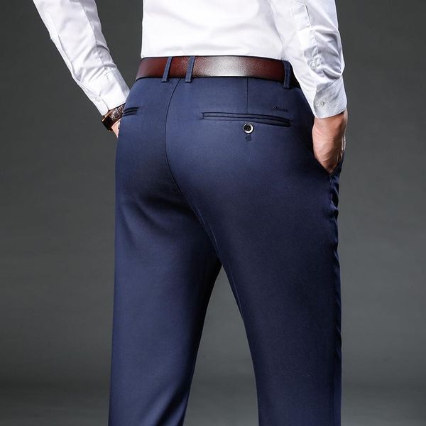 autumn and winter men's tencel plus velvet pants loose straight thick casual trousers classic fashion business long, Black
autumn and winter men's tencel plus velvet pants loose straight thick casual trousers classic fashion business long, Black