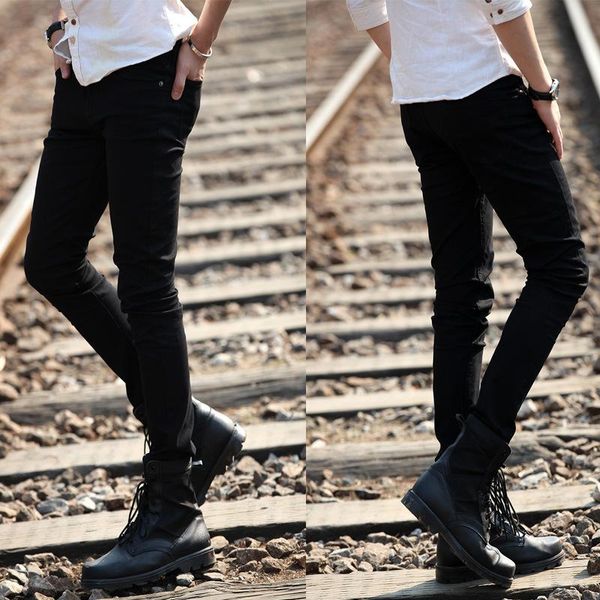 men's jeans spring autumn 2021 korean slim feet pants pencil non-mainstream skinny men teenagers trousers, Blue
men's jeans spring autumn 2021 korean slim feet pants pencil non-mainstream skinny men teenagers trousers, Blue