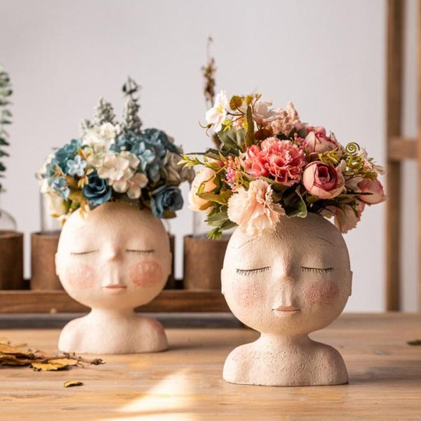 vases cartoon nordic human head statue succulent plant resin flower planter pot vase ornament deskdecor art home garden
vases cartoon nordic human head statue succulent plant resin flower planter pot vase ornament deskdecor art home garden