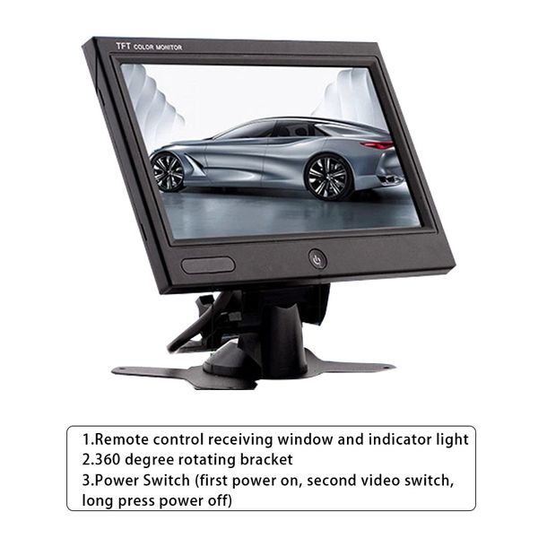 car security system 7-inch rear view camera monitor hd large screen safety systems vehicle reversing
car security system 7-inch rear view camera monitor hd large screen safety systems vehicle reversing