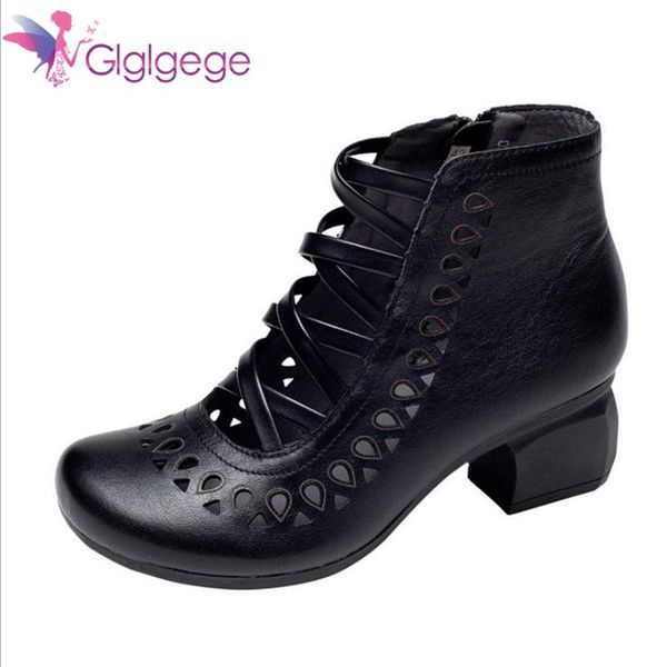 boots glglgege women pumps 2021 high genuine leather thick heel shoes summer hollow out breathable gladiator, Black
boots glglgege women pumps 2021 high genuine leather thick heel shoes summer hollow out breathable gladiator, Black