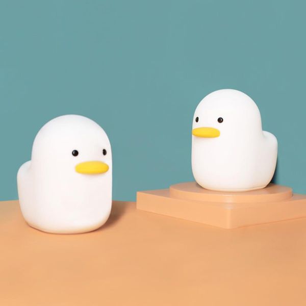 night lights touch sensor duck led light cartoon silicone dimmable timer usb rechargeable bedroom bedside lamp for children baby gift
night lights touch sensor duck led light cartoon silicone dimmable timer usb rechargeable bedroom bedside lamp for children baby gift