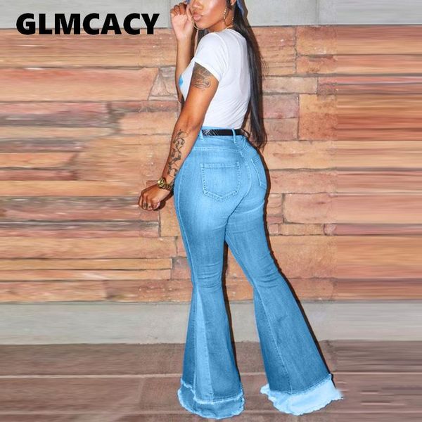 women's jeans women high waist flare streetwear ladies trousers bell bottoms slim denim pants, Blue
women's jeans women high waist flare streetwear ladies trousers bell bottoms slim denim pants, Blue