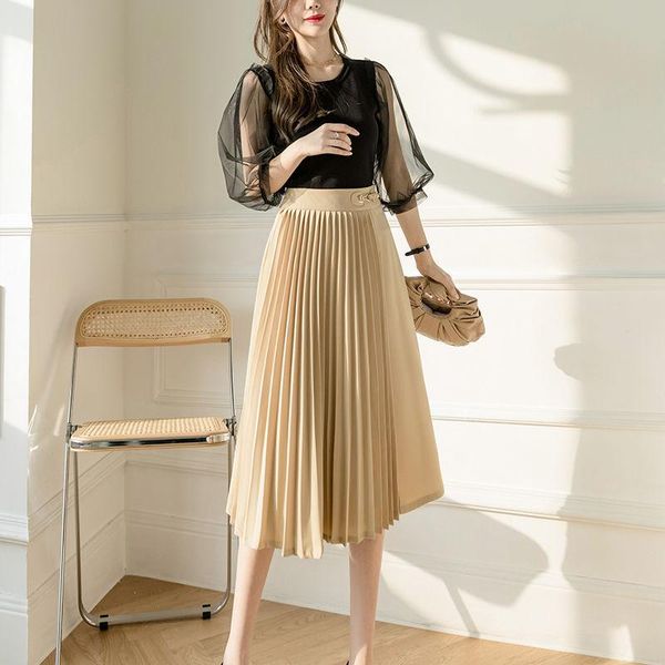 skirts high waisted solid long for women irregular patchwork pleated midi-long skirt 2021 spring summer elegant faldas mujer, Black
skirts high waisted solid long for women irregular patchwork pleated midi-long skirt 2021 spring summer elegant faldas mujer, Black