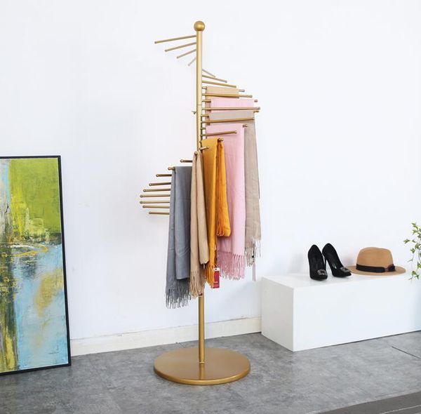 hangers & racks creative scarf rack hanging display shelf landing clothing store shawl collar shelves.
hangers & racks creative scarf rack hanging display shelf landing clothing store shawl collar shelves.