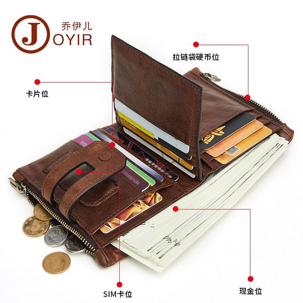 wallets men's wallet rfid leather casual fashion double zipper card bit more retro clutch purse, Red;black
wallets men's wallet rfid leather casual fashion double zipper card bit more retro clutch purse, Red;black