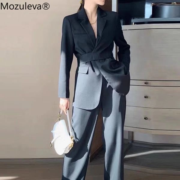 suits mozuleva female spring rentals even engraved black blazer fashion korean stylish waistband thin jacket, White;black
suits mozuleva female spring rentals even engraved black blazer fashion korean stylish waistband thin jacket, White;black