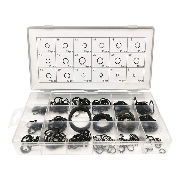 professional hand tool sets 225pcs circlip set retaining e-type lock snap ring assortment holes shaft collar washer
professional hand tool sets 225pcs circlip set retaining e-type lock snap ring assortment holes shaft collar washer