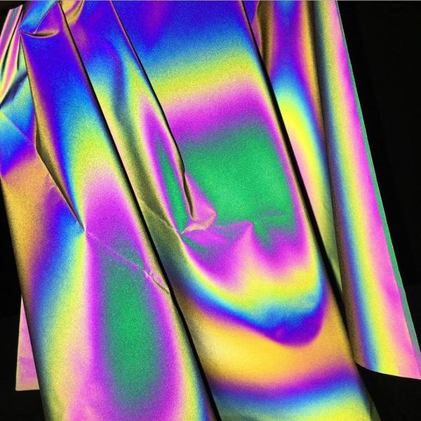 70cm*140cm reflective fabric cloth material sewing bright retro magic gradient color diy outdoor pads
70cm*140cm reflective fabric cloth material sewing bright retro magic gradient color diy outdoor pads