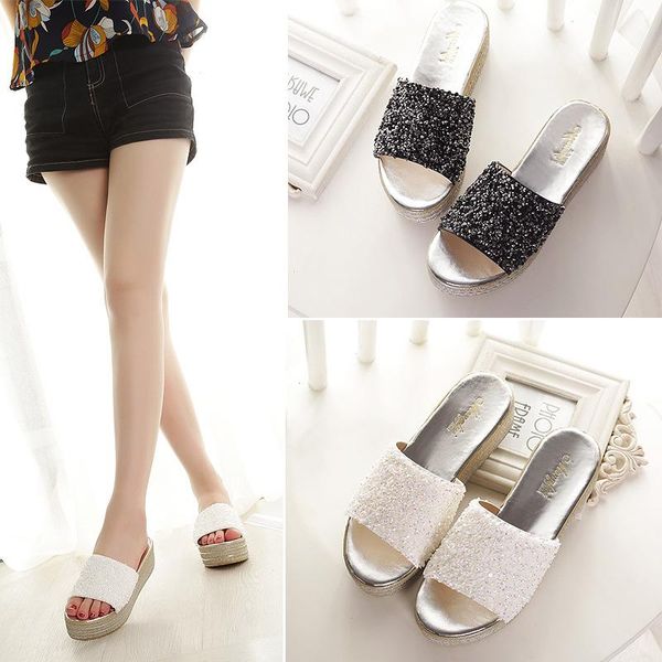 dress shoes size 43 bling crystal platform sandals women black/white glitter slippers muffins gladiator sandalias mujer flipflops y471
dress shoes size 43 bling crystal platform sandals women black/white glitter slippers muffins gladiator sandalias mujer flipflops y471