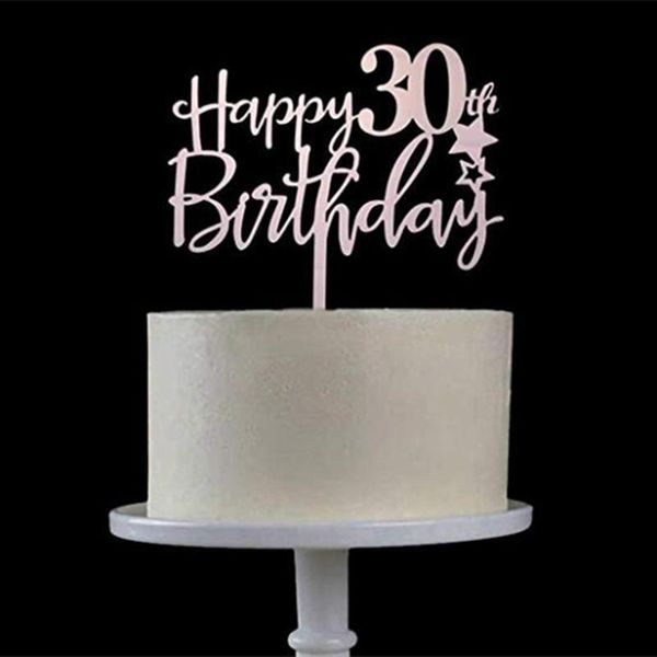 other festive & party supplies happy 30th birthday acrylic cake er anniversary decorations dirty 30 cheers to years 
other festive & party supplies happy 30th birthday acrylic cake er anniversary decorations dirty 30 cheers to years
