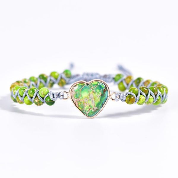 unique stone heart charm bracelets jaspers string braided adjustable bracelet lovers jewelry, Golden;silver
unique stone heart charm bracelets jaspers string braided adjustable bracelet lovers jewelry, Golden;silver