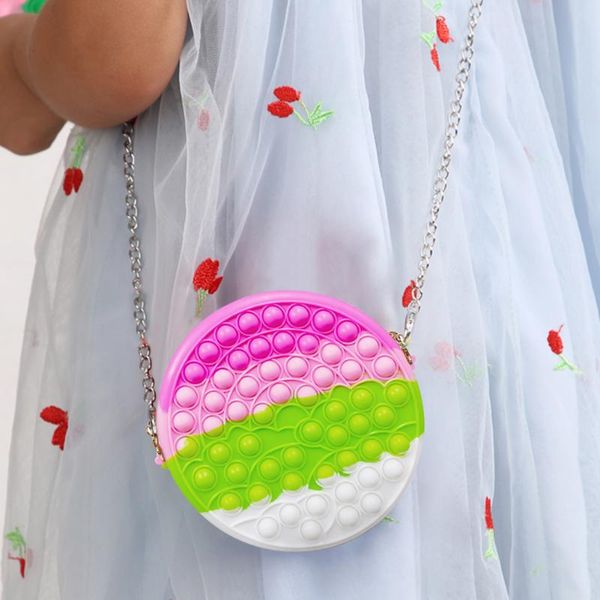 party favor rainbow cloud push bubble chain bag decompression kid press stress reliever toys
party favor rainbow cloud push bubble chain bag decompression kid press stress reliever toys