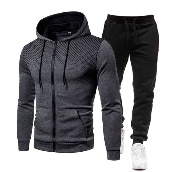 casual fashion men's et set sportswear two-piece set, large sportswear, autumn and winter, Gray
casual fashion men's et set sportswear two-piece set, large sportswear, autumn and winter, Gray