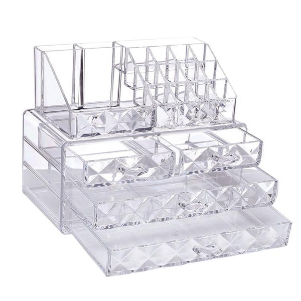 bathroom storage & organization diamond pattern jewelry cosmetic display boxes two pieces set
bathroom storage & organization diamond pattern jewelry cosmetic display boxes two pieces set