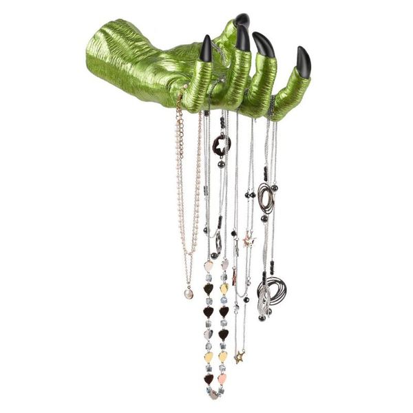 hooks & rails resin witch zombie hand jewelry display rack creepy grabbing halloween door hook for wall festival decoration
hooks & rails resin witch zombie hand jewelry display rack creepy grabbing halloween door hook for wall festival decoration