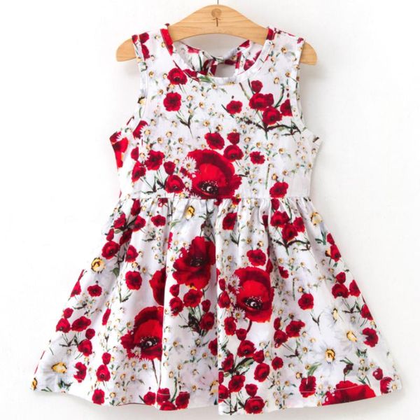 girl's dresses children's floral dress lovely fashion 2021 cotton sleeveless printed linen baby girl spring girlsummerdress, Red;yellow
girl's dresses children's floral dress lovely fashion 2021 cotton sleeveless printed linen baby girl spring girlsummerdress, Red;yellow