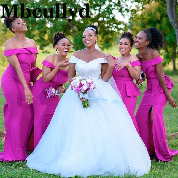 bridesmaid dress mbcullyd long mermaid african dresses 2021 off shoulder fuchsia wedding guest split robe demoiselle d'honneur, White;pink
bridesmaid dress mbcullyd long mermaid african dresses 2021 off shoulder fuchsia wedding guest split robe demoiselle d'honneur, White;pink