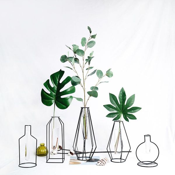 vases nordic style geometric design iron art vase with glass tube tableflowerpot home wedding decoration accessories
vases nordic style geometric design iron art vase with glass tube tableflowerpot home wedding decoration accessories