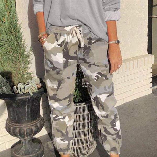 women's pants & capris elastic high waist harem camo cargo trousers casual military army combat camouflage sports pencil, Black;white
women's pants & capris elastic high waist harem camo cargo trousers casual military army combat camouflage sports pencil, Black;white