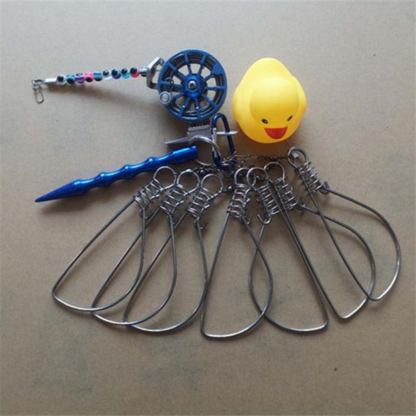 2sets fish buckle lock belt wire rope floats reel stainless steel live set lanyard stringer buoyancy fishing tackle accessories hooks
2sets fish buckle lock belt wire rope floats reel stainless steel live set lanyard stringer buoyancy fishing tackle accessories hooks