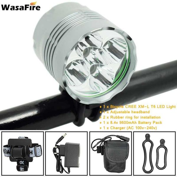 wasafire headlight bicycle lights 2 in 1 7000lm 5* xml t6 led bike light headlamp 8.4v charger 9600mah battery pack frontlight
wasafire headlight bicycle lights 2 in 1 7000lm 5* xml t6 led bike light headlamp 8.4v charger 9600mah battery pack frontlight
