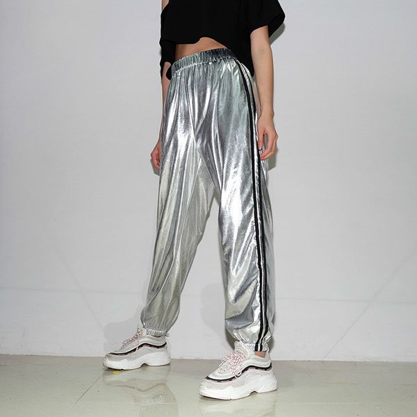 women's pants & capris spring and autumn fashion sier side stripe sweatpants high waist loose wide leg mwout18285 mgh0, Black;white
women's pants & capris spring and autumn fashion sier side stripe sweatpants high waist loose wide leg mwout18285 mgh0, Black;white