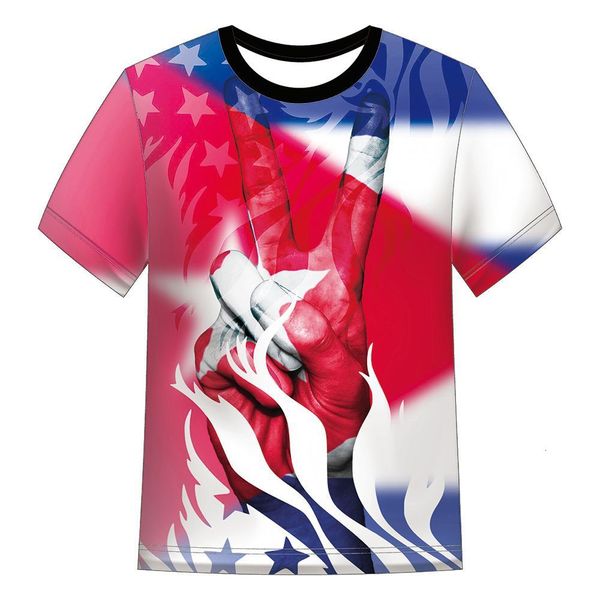 flag pattern men's t-shirt 3d printed short sleeve crew neck in spring and summer 2021, White;black
flag pattern men's t-shirt 3d printed short sleeve crew neck in spring and summer 2021, White;black