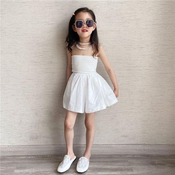 fashion summer little girls off the shoulder wide leg one-piece jumpsuit 4-8 years children clothes korean party kids outfits clothing sets, White
fashion summer little girls off the shoulder wide leg one-piece jumpsuit 4-8 years children clothes korean party kids outfits clothing sets, White