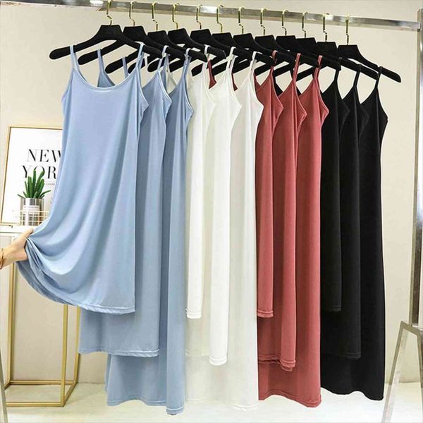 fashion womens dress summer spaghetti ice silk long woman slim very soft smooth plus size, Black;gray
fashion womens dress summer spaghetti ice silk long woman slim very soft smooth plus size, Black;gray