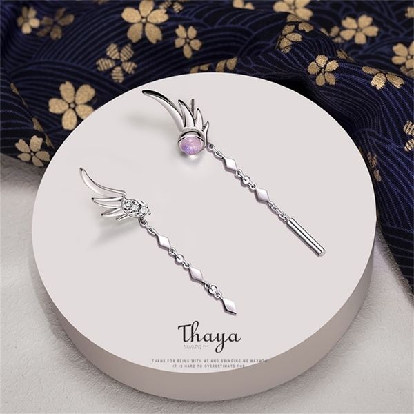 thaya tassel silver color earring dangle feather earring japanese stylish for women earring fine jewely-a, Golden;silver
thaya tassel silver color earring dangle feather earring japanese stylish for women earring fine jewely-a, Golden;silver