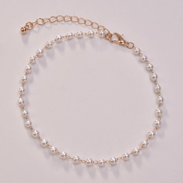 anklets retro woman elegant anklet for women simple artificial pearl european lady party jewelry trendy gold color metal armband, Red;blue
anklets retro woman elegant anklet for women simple artificial pearl european lady party jewelry trendy gold color metal armband, Red;blue