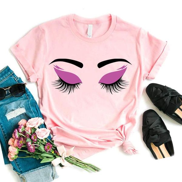 women's t-shirt 2021 summer style lips eyes printed modal ladies short-sleeved bottoming shirt pink wild, White
women's t-shirt 2021 summer style lips eyes printed modal ladies short-sleeved bottoming shirt pink wild, White