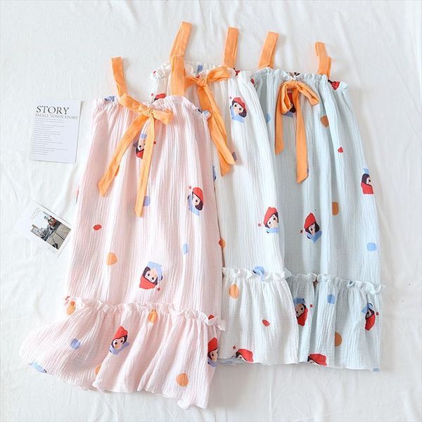 style 100%cotton suspender skirt womens sleepwears thin nightdress cartoon plus size short home dress, Black;red
style 100%cotton suspender skirt womens sleepwears thin nightdress cartoon plus size short home dress, Black;red