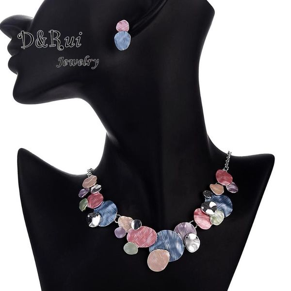earrings & necklace unique design circular geometric jewelry sets for women fashion woman party wedding statement chain necklaces and set, Silver
earrings & necklace unique design circular geometric jewelry sets for women fashion woman party wedding statement chain necklaces and set, Silver