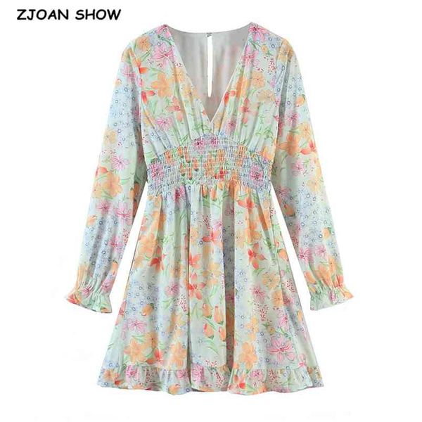 spring women holiday elastic waist floral print dress ladies deep v neck long sleeve backless short dresses fashion 210429, Black;gray
spring women holiday elastic waist floral print dress ladies deep v neck long sleeve backless short dresses fashion 210429, Black;gray