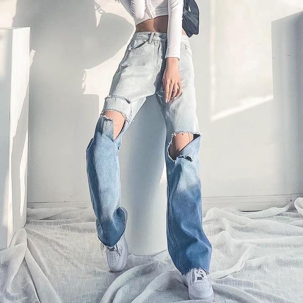women's jeans woman high waist clothes wide leg denim clothing blue streetwear vintage boyfriend ripped hole harajuku straight pants
women's jeans woman high waist clothes wide leg denim clothing blue streetwear vintage boyfriend ripped hole harajuku straight pants