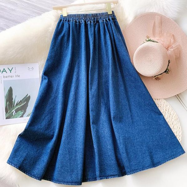 skirts arrival 2021 women summer denim long skirt cotton material high waist a-line femme faldas jupe saia, Black
skirts arrival 2021 women summer denim long skirt cotton material high waist a-line femme faldas jupe saia, Black