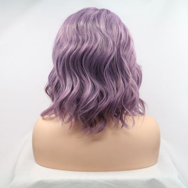 2021 new fashion trend wig temperament light purple roll leisure short hair western style wig high-end material, Black
2021 new fashion trend wig temperament light purple roll leisure short hair western style wig high-end material, Black