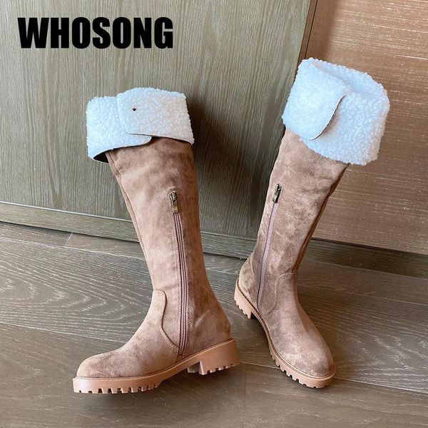 boots winter women fur girls flock shoes woman soft knee high ladies round toe ankle female brand snow warm, Black
boots winter women fur girls flock shoes woman soft knee high ladies round toe ankle female brand snow warm, Black