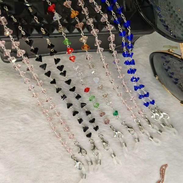 sunglasses frames fashion crystal beaded glasses chain women face mask holder anti-drop lanyard necklace eyeglasses jewelry, Silver
sunglasses frames fashion crystal beaded glasses chain women face mask holder anti-drop lanyard necklace eyeglasses jewelry, Silver